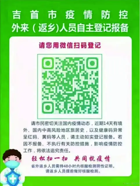 吉首市关于加强2022年新冠疫情防控工作的通告(图2)