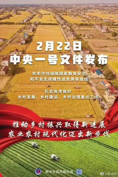 2022年中央一号文件发布！（附全文+解读）(图1)