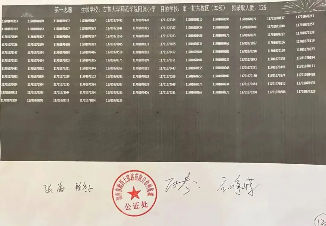 吉首市举行2023年吉首城区小升初、幼升小电脑摇号大会(图16)