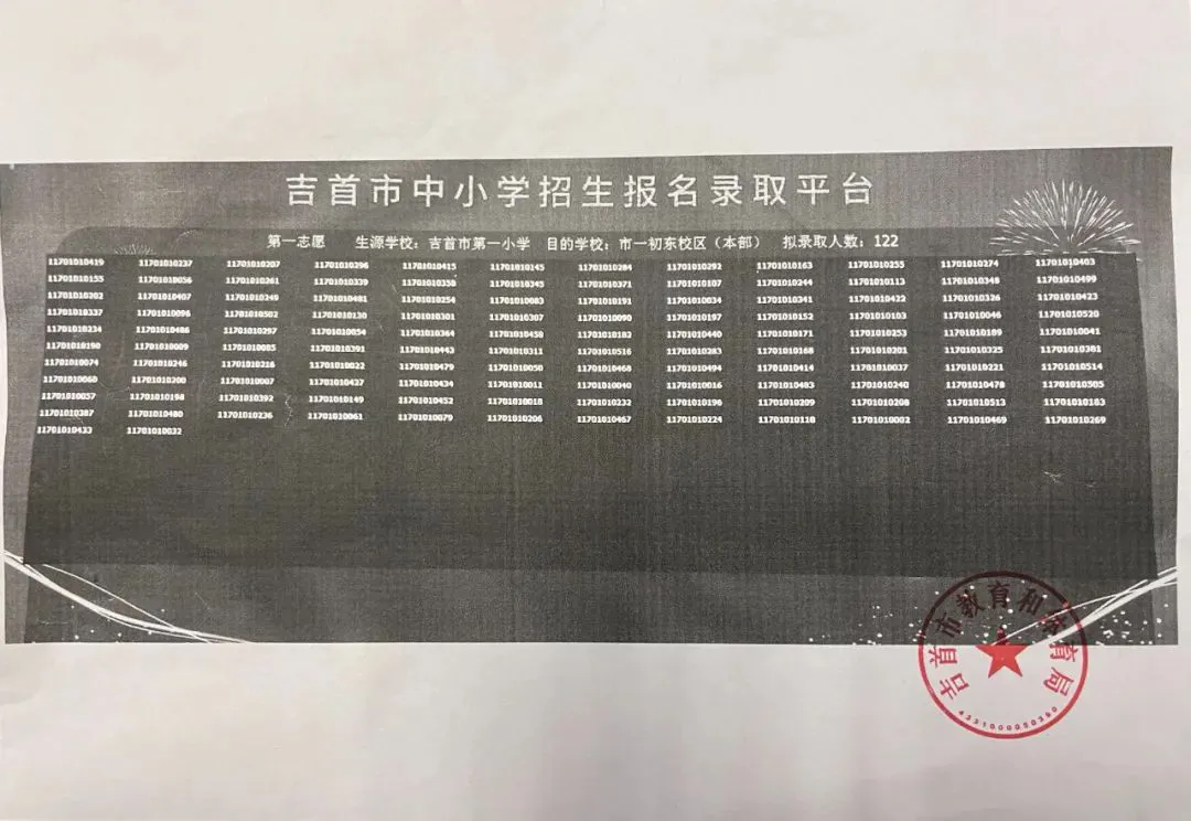 吉首市举行2023年吉首城区小升初、幼升小电脑摇号大会(图5)