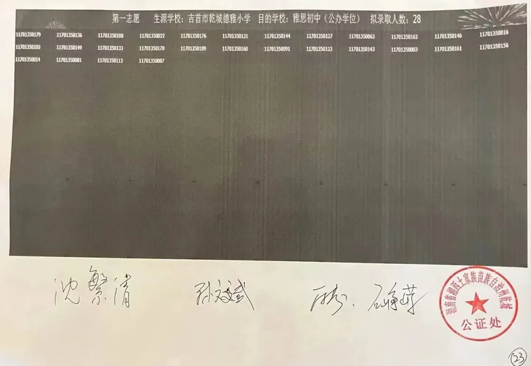 吉首市举行2023年吉首城区小升初、幼升小电脑摇号大会(图27)