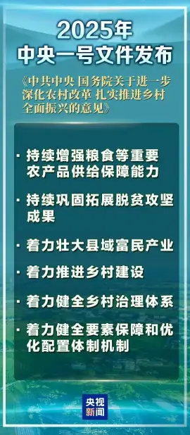 首次提到！中央一号文件释放了哪些新信号？(图1)