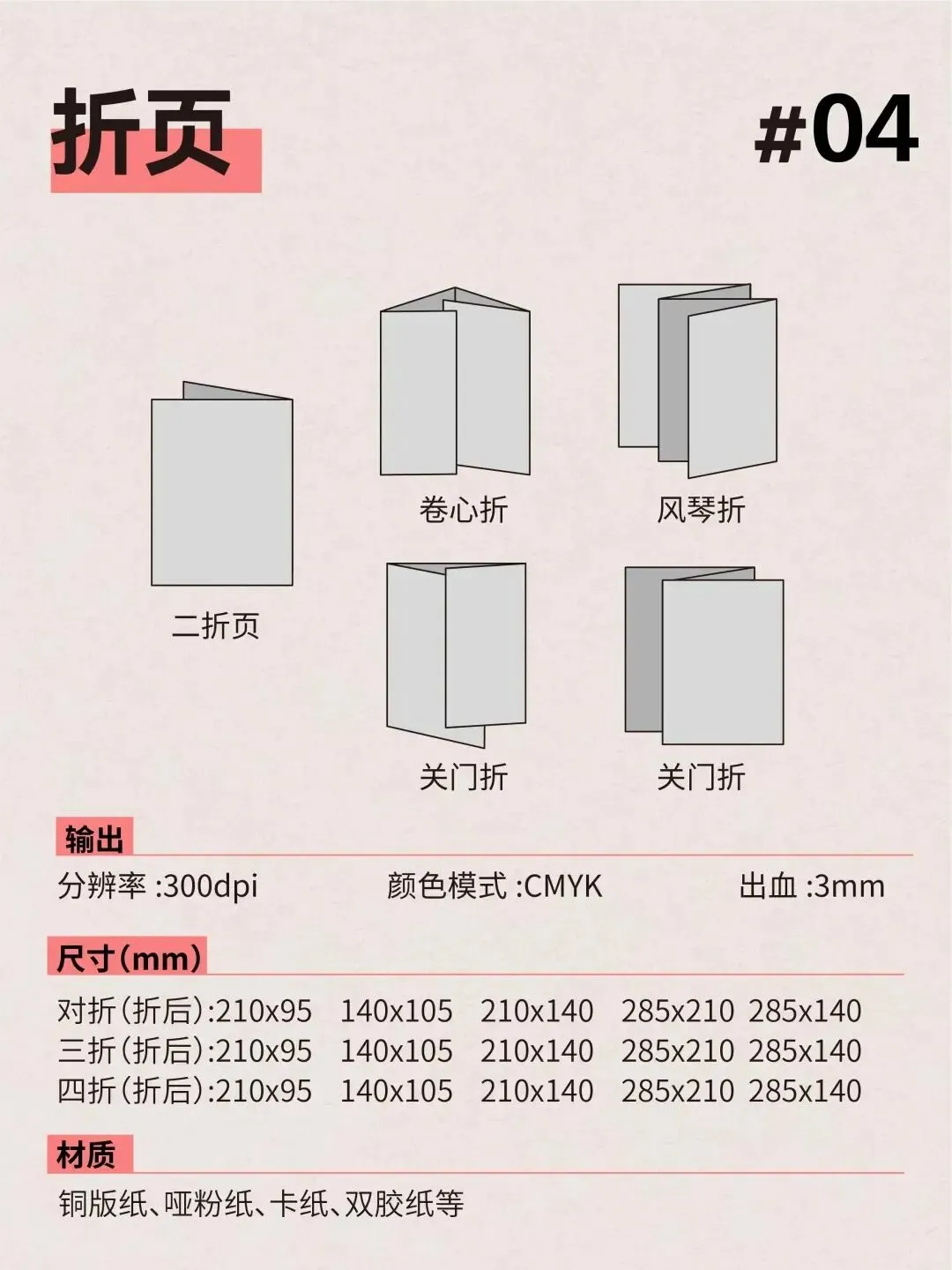 设计师必备！14 种常用广告物料尺寸大全，新手入门必看!(图4)