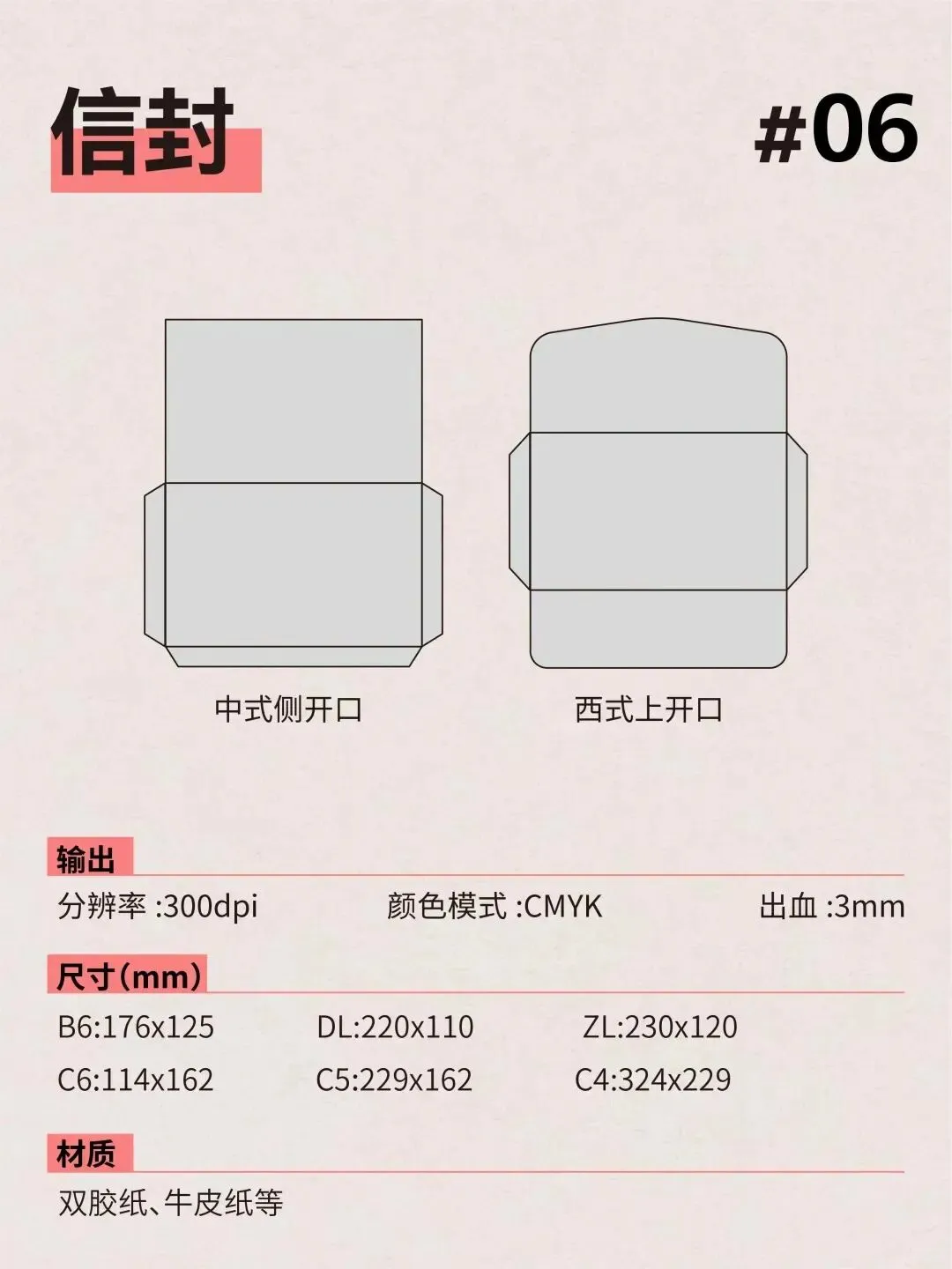 设计师必备！14 种常用广告物料尺寸大全，新手入门必看!(图6)