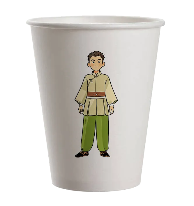 印刷制版-纸杯规格绘制(图3) 印刷制版-纸杯规格绘制(图2)