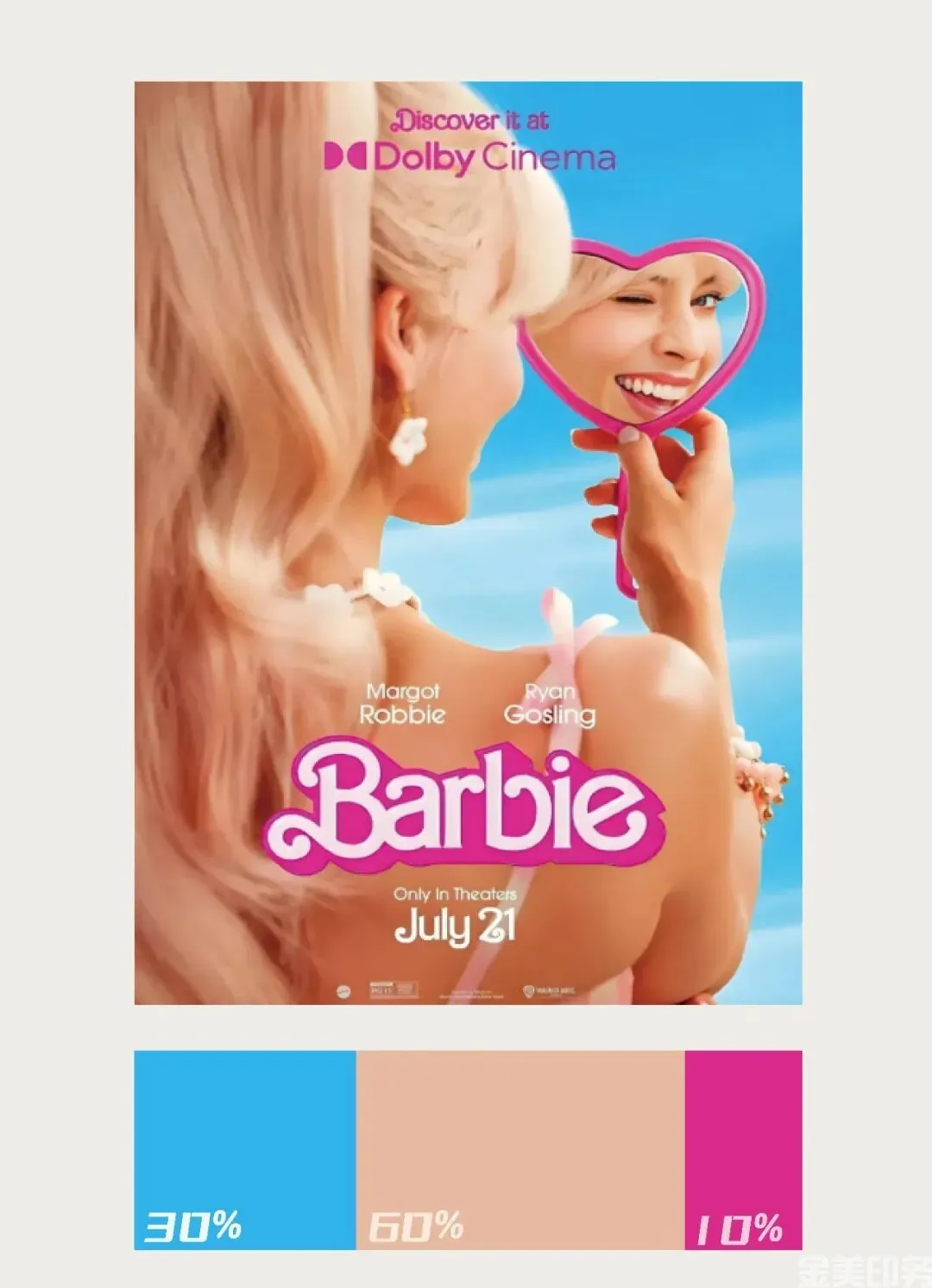 硬货：怕配色翻车？用3：6：1黄金配色比例！(图4)