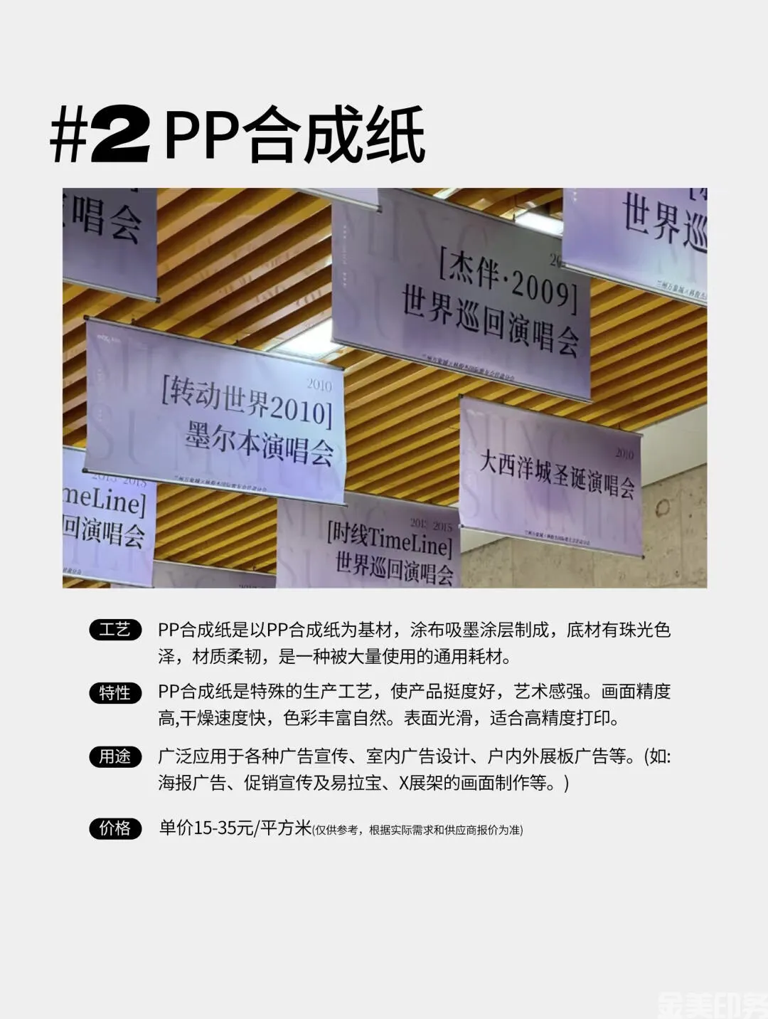 15种广告喷绘常见的物料！(图3)