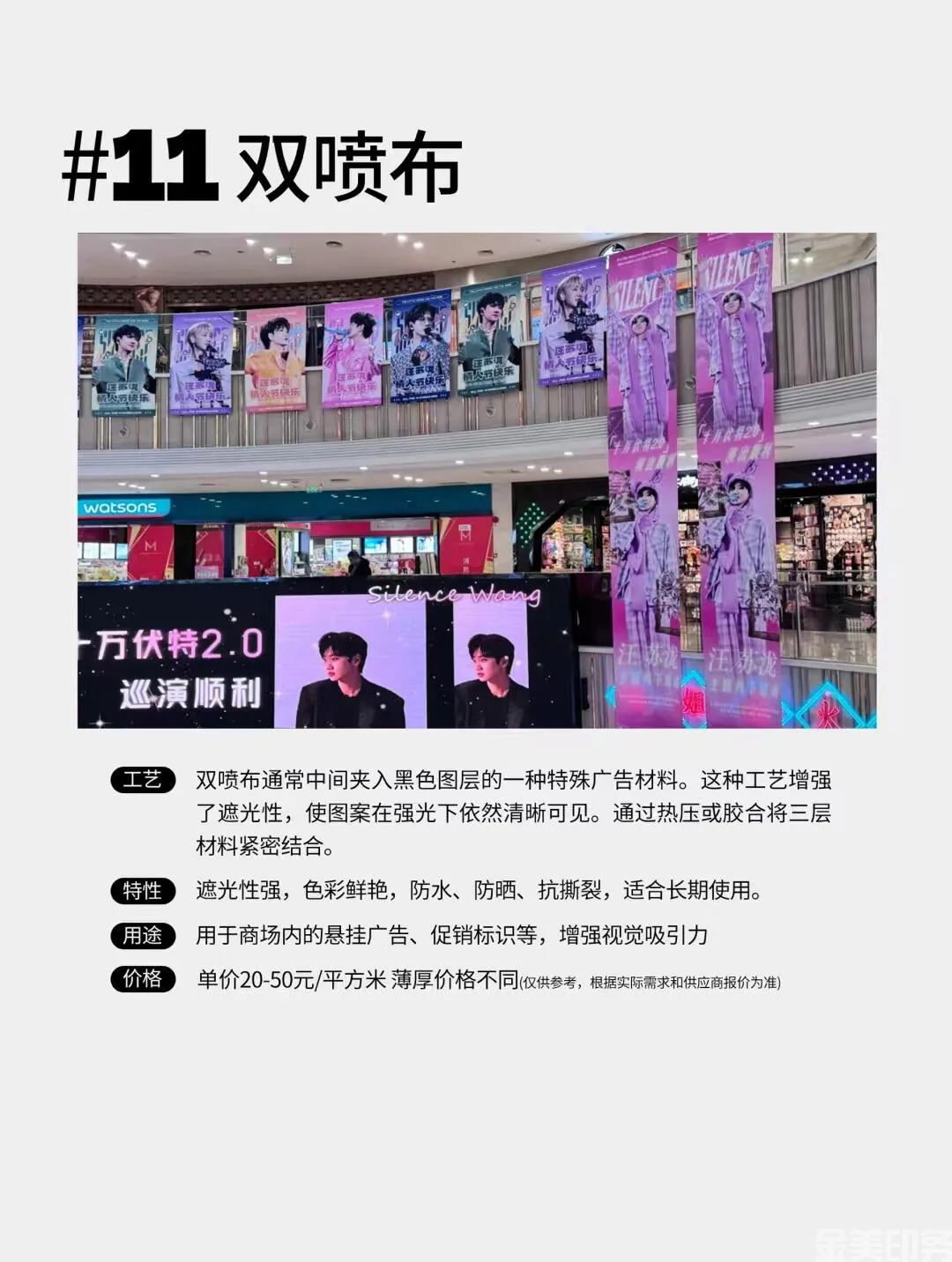 15种广告喷绘常见的物料！(图12)