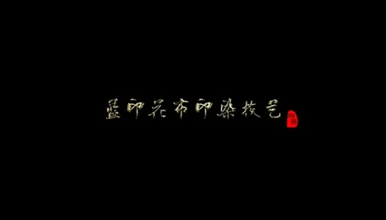 蓝印花布印染技艺