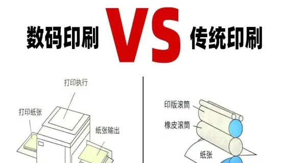 印刷知识-数码印刷与传统印刷对比