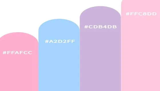 春天到了，这波配色有点儿浪漫！