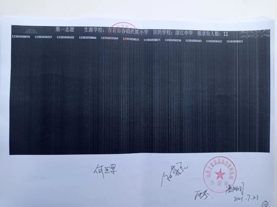 2021年吉首城区小升初电脑摇号结果公示(图15)