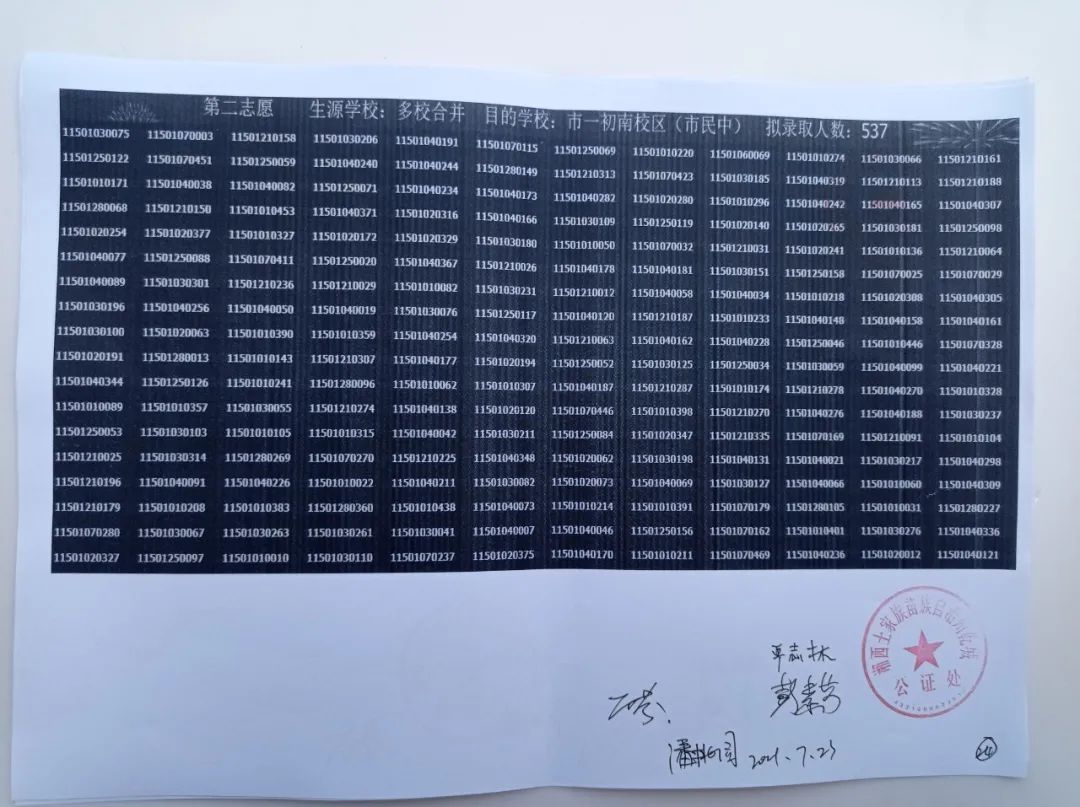 2021年吉首城区小升初电脑摇号结果公示(图24)