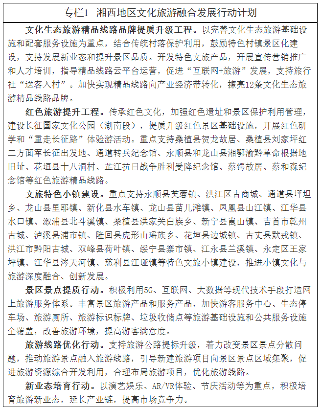关于印发《湘西地区“十四五”产业发展规划》的通知(图9)